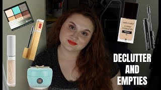 Makeup Declutter and Empties
