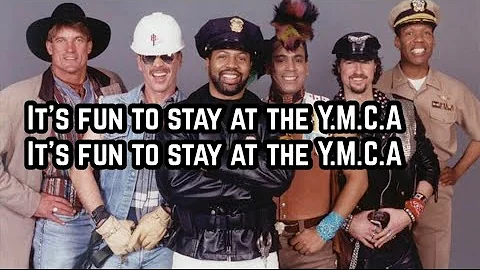 The Village People - Y.M.C.A (Lyrics)