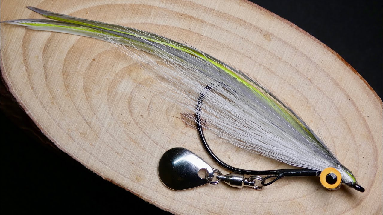 Fly tying BENDBACK SPINNER MINNOW | Modern Predator Streamer