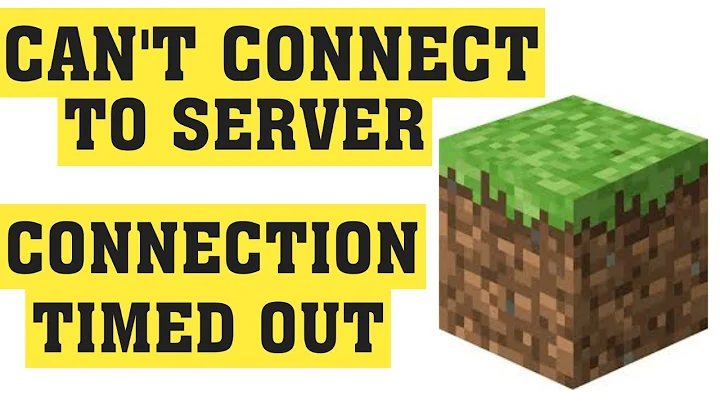 How to Fix "Can't Connect To Server" & "Connection Timed Out" - Minecraft Server Error - 2020