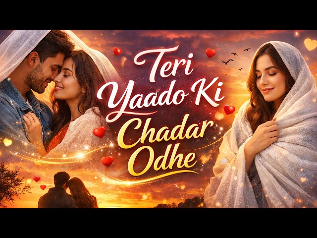 Teri Yaadon Ki Chadar Odhe Official Video Dil Ne Tera Naam Liya #bollywood #hindisong #2026