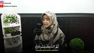 Novia Al Istiana | Murottal Surah Abasa