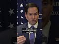 Rubio afirma que la respuesta de EE.UU. será "contundente y rápida"