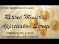 Kobc ii retired ministers appreciation service ii bishop dr alvin bailey ii may 26 2024