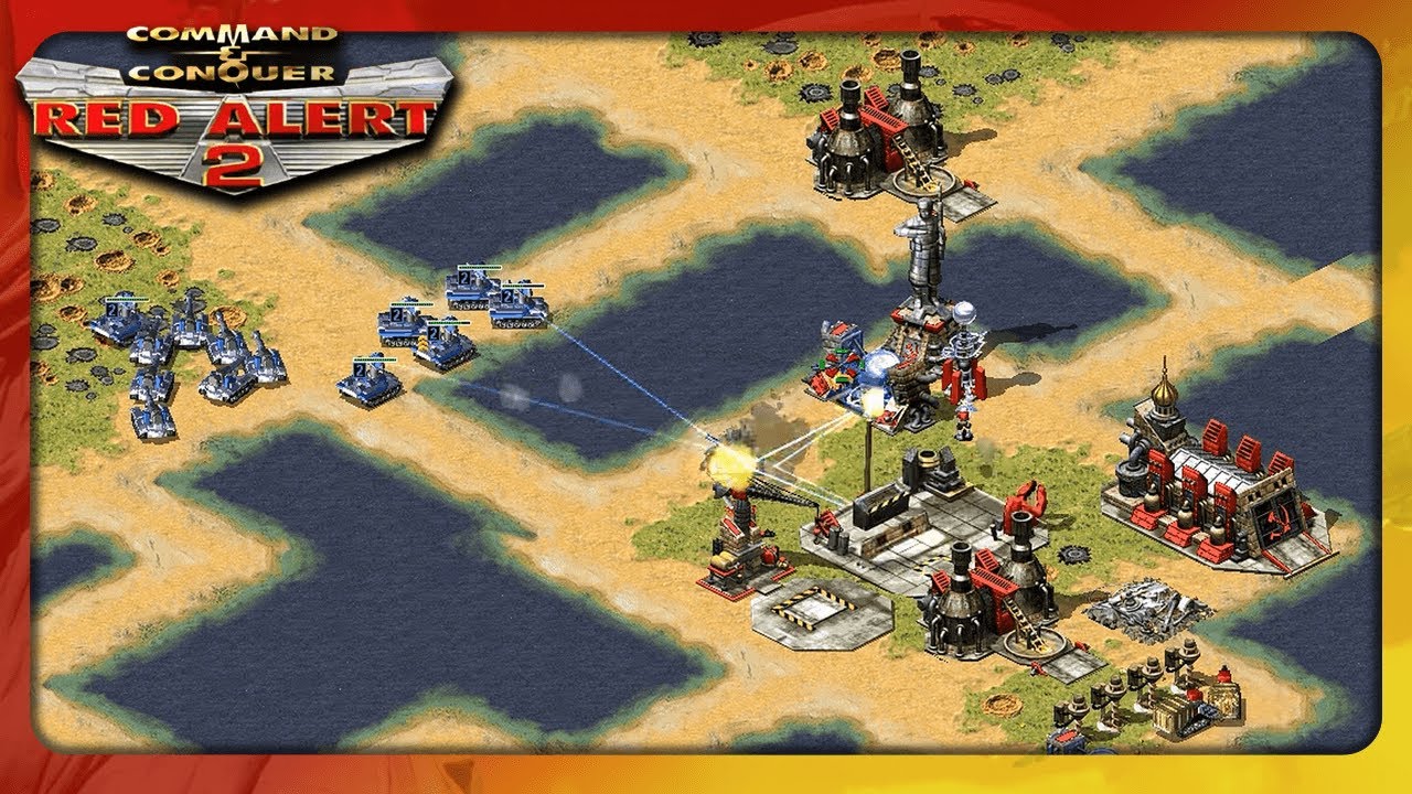 Red Alert 2 Online 7 vs1紅警光棱搭配坦克殺手！ 要的就是享受過程！ |Red alert 2#紅警 #08紅警 #紅色警戒#紅警蓝天