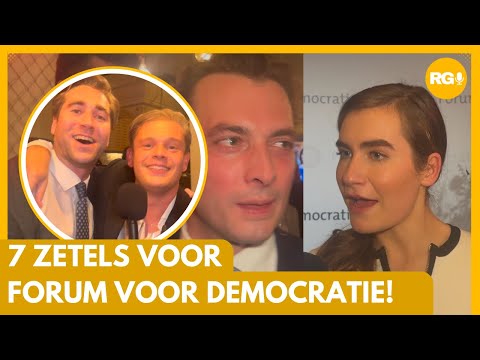 FVD viert verkiezingssucces: Van 3 naar 7 zetels! | Uitslagenavond 2025