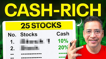 The Magic of CASH-Rich Stocks No One Told You About – A MUST Watch | Rahul Jain