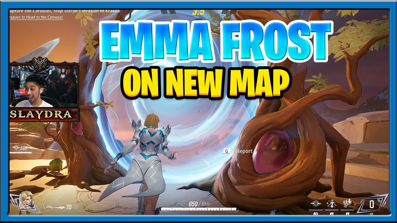 ️ Emma Frost Gameplay : On *NEW MAP Krakoa Gameplay Season 2 Marvel ...