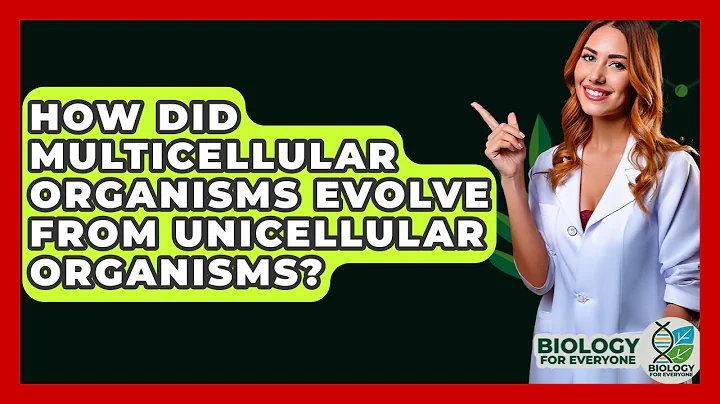 How Did Multicellular Organisms Evolve From Unicellular Organisms? - Biology For Everyone