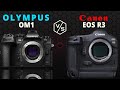 Olympus System OM1 vs Canon EOS R3