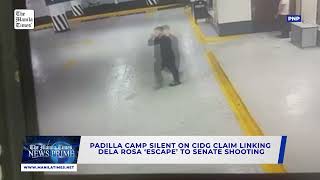 Padilla camp silent on CIDG claim linking Dela Rosa escape to Senate shooting