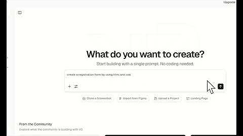 Generative UI with v0.dev — Build Websites from Prompts | Roxonn Courses🚀 