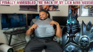 I 3D-Printed and Assembling the Lich Kings Back Piece Armor from World of Warcraft