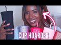 WATER BOTTLE CUP COLLECTION (STARBUCKS, PINK, HYDROFLASK, ETC)