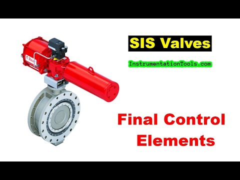 Final Control Elements - SIS Valves - Functional Safety Training Course