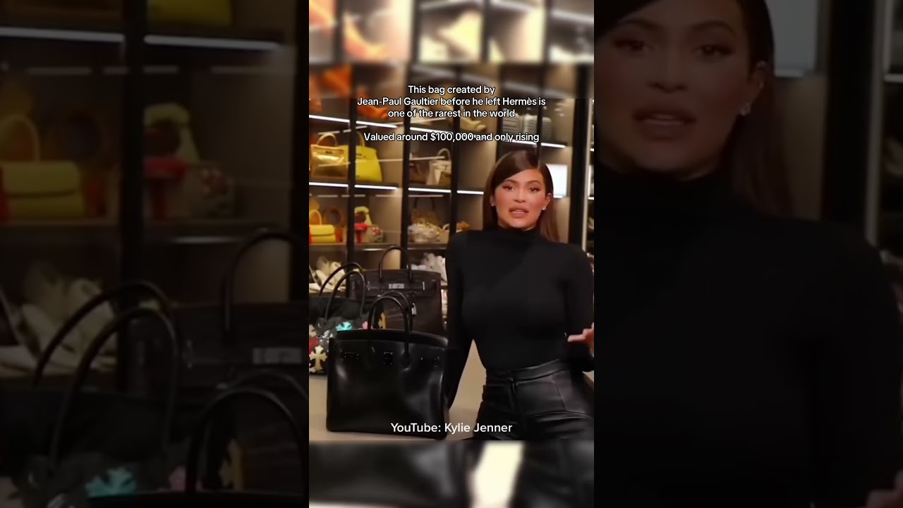 Kylie Jenner & her incredibly rare So Black Hermès Birkin 🖤 