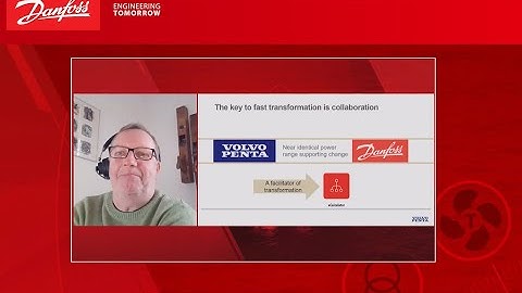 Marine eCalculator presentation by Jacob Viero from VolvoPenta