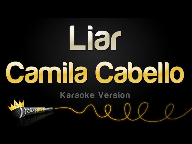 Camila Cabello - Liar (Karaoke Version) class=