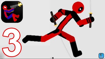 Stickman Backflip Killer Hero - Gameplay Walkthrough Part 3 Killer Mode Levels 15-28 (Android,iOS)