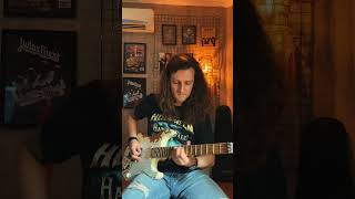 HammerFall - Renegade (guitar solo)  #guitar #guitarcover #hammerfall #charvelguitars #guitarsolo