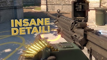 The New M249 Animation is Insane! (Slow motion)