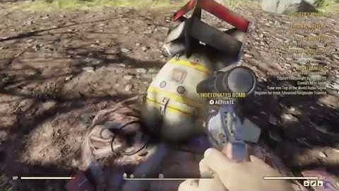 Fallout 76 - Disarming An UnDetonated Nuke