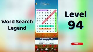 Word Search Legend Level 94 Answers Puzzle Game Answers & Tips Go Answer