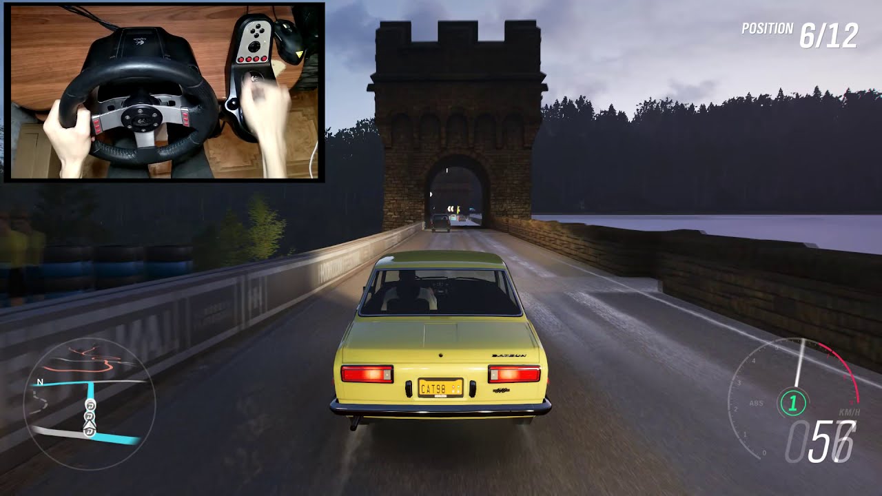 Forza horizon 4 logitech g27 вместо газа тормоз