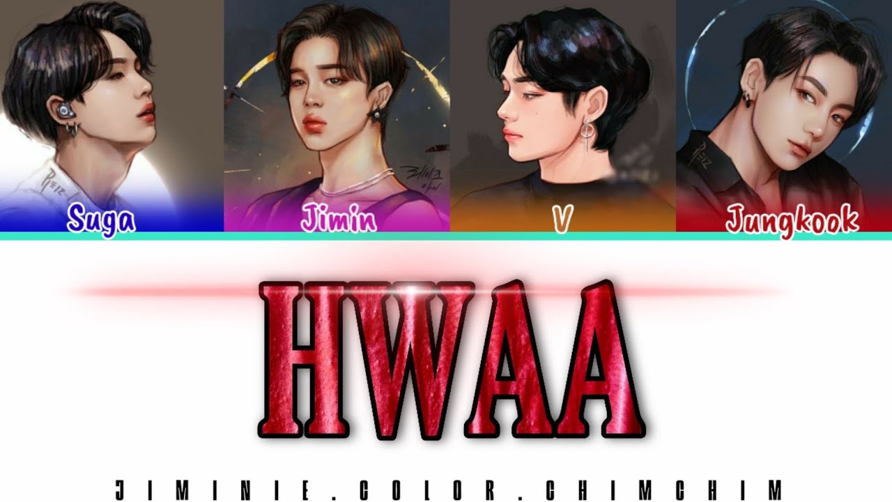 How Would BTS (suga,maknae line) Sing 'HWAA' by (G)-IDLE (Vostfr/Rom/Han)