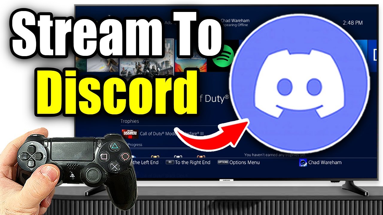 How To Stream PS4 On Discord - Easy Guide - YouTube