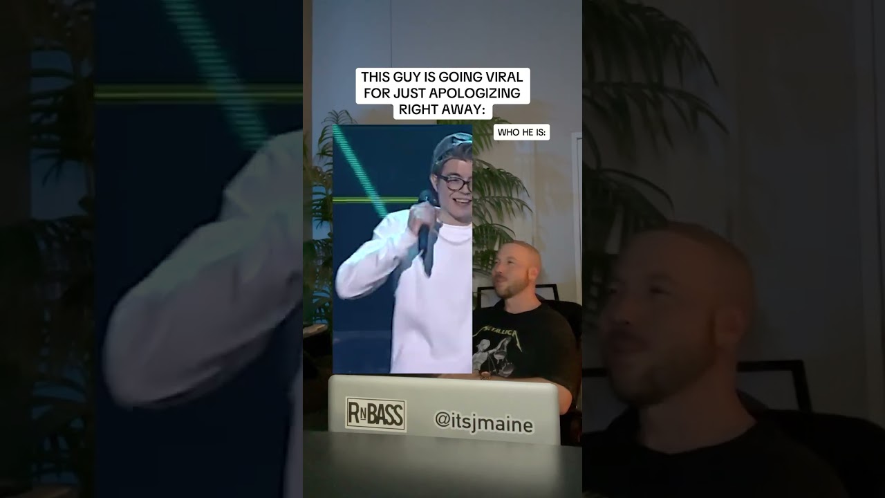 Bro Is Going Viral For Apologizing Right Away On This Show 