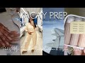 Vacay prep  pack with me new hair beauty  hygiene maintenance diy nails