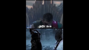 Thor (MCU) vs Thor (gow) #gow #mcu #shorts