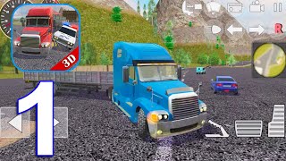 Hard Truck Driver Simulator 3D Gameplay Walkthrough Part 1 (IOS/Android) screenshot 4