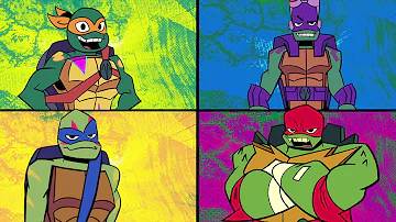 My brothers and I singing our song ROTTMNT