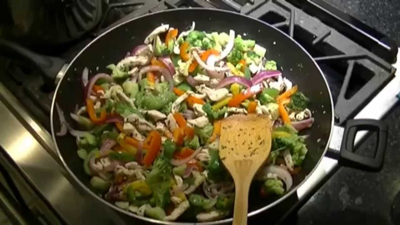 Italian Chicken Stir Fry YouTube