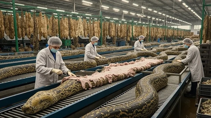Inside the Snake Leather Factory - How Snake Skin Becomes Luxury Jackets & Bags  Complete Process