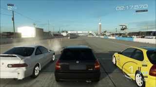 Forza 5 - Stock k20 Ek Civic vs Bolt-On B16 Ek and B18 Integra