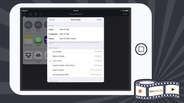 Exporting GarageBand into iMovie