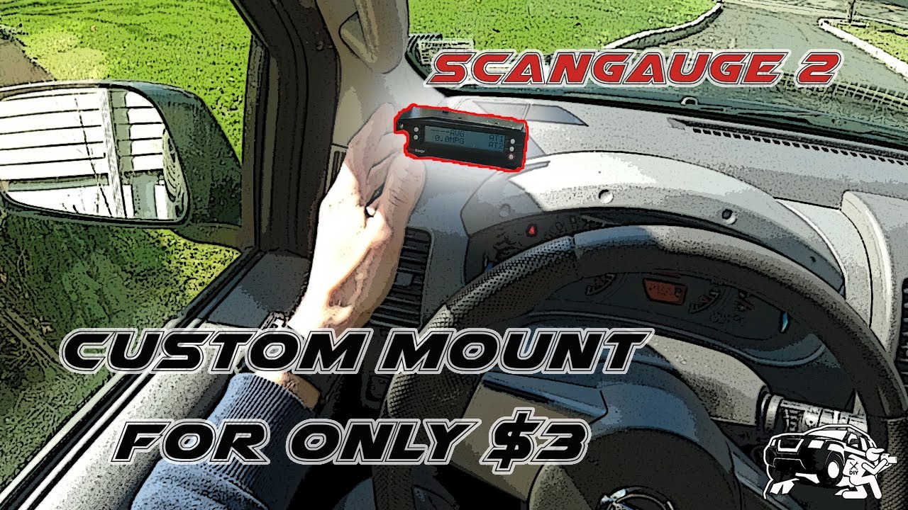 Making DIY ScanGauge 2 Mount YouTube