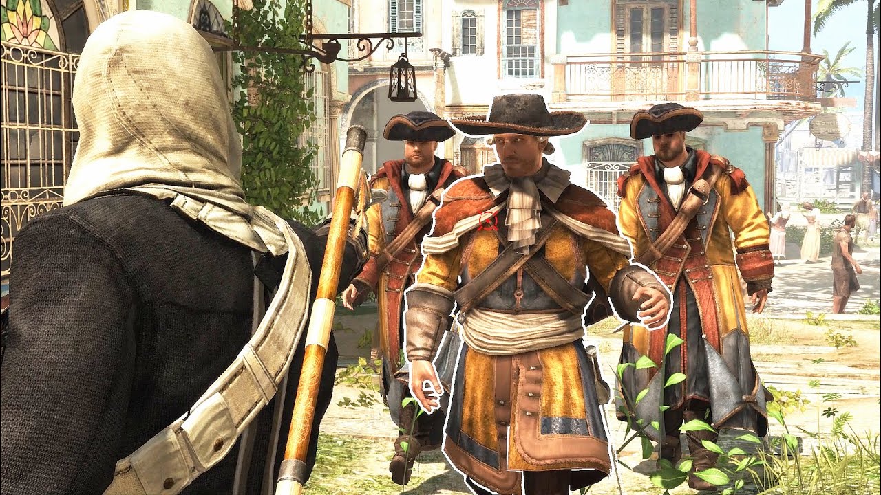 Assassin's Creed 4 Black Flag Governor Outfit  Havana Free Roam & Combat PC Ultra Settings