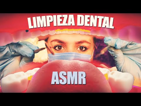 ASMR La LIMPIEZA DENTAL Mas Relajante de YOUTUBE ROLEPLAY / Murmullo Latino