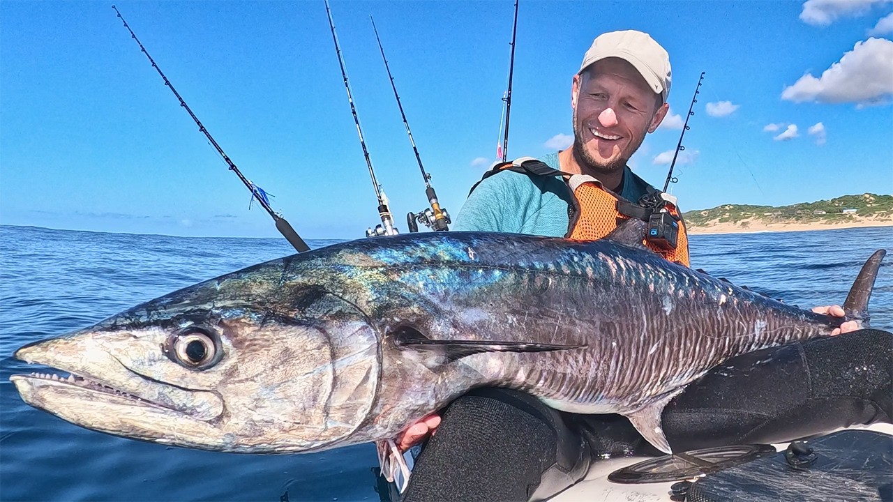 Mozambique Madness... Chasing Silver Slabs on a Kayak