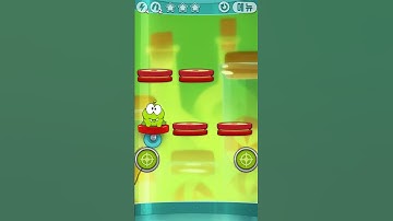 Cut the Rope Experiments 3-15 Sticky Steps, 3Stars