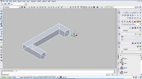 Bài 3 Hướng dẫn Autocad 3D với Lệnh Shell để đục lỗ