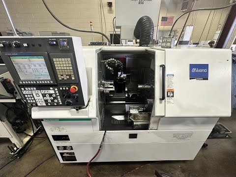 Citizen Miyano BNA-42DHY CNC Turning Center - MC# 605076 - YouTube