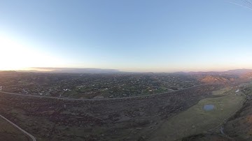Paramotor flight in 360 VR