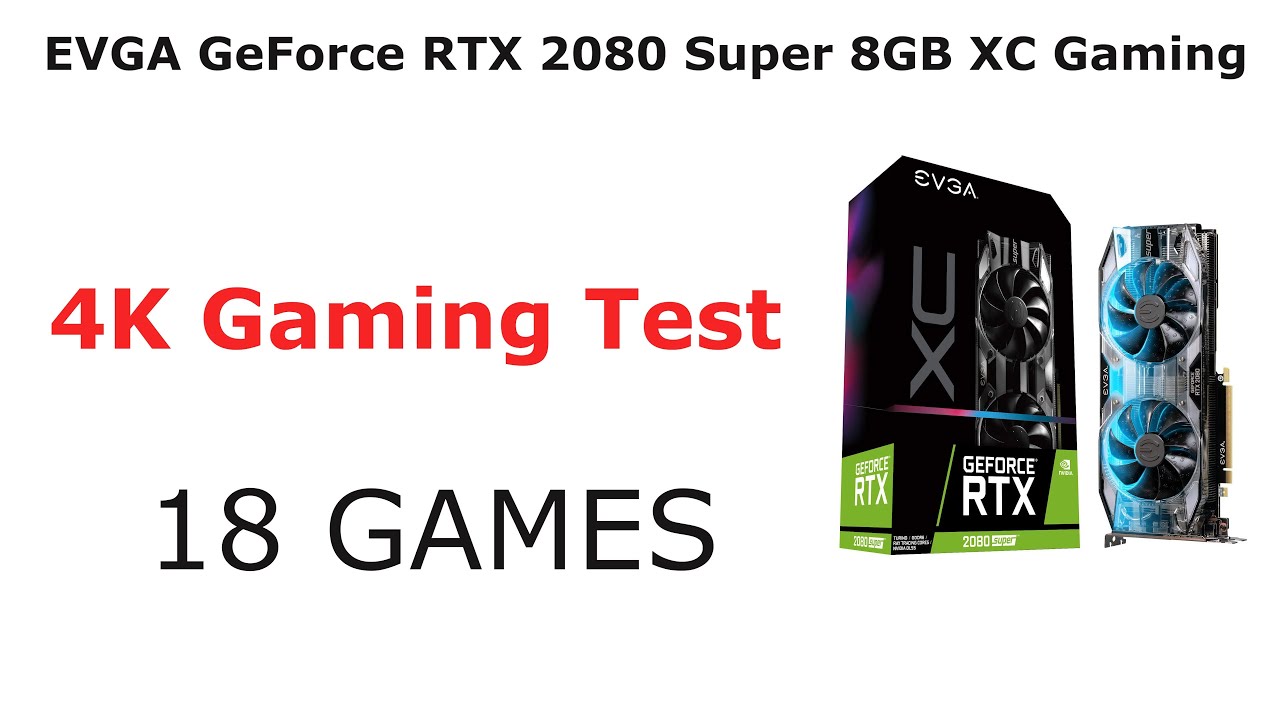 Rtx 2080 Super - 4K Games Test Benchmark 2022