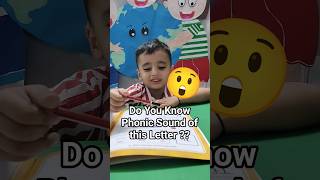 Do You Know Phonic Sound of this Letter? #phonicsforkids #phonicsound #dailylife #vuralshorts