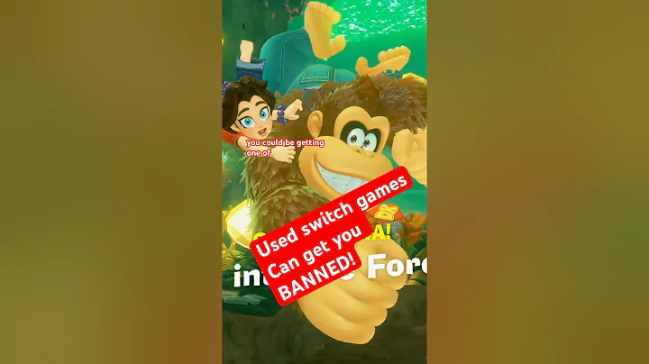 You can get banned for used switch games